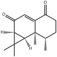 ANTHRACOPHYLLONE 结构式