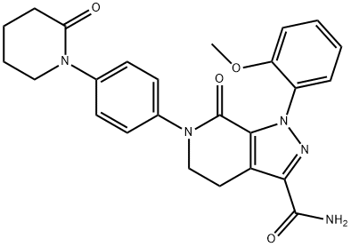 阿哌沙班杂质2 结构式