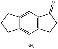 4-氨基-3,5,6,7-四氢-S-茚满-1(2H)-酮 结构式