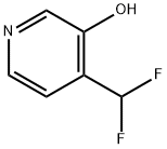 4-(二氟甲基)吡啶-3-醇 结构式
