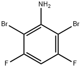 2.6-二溴-3.5-二氟苯胺 结构式