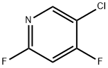 5-氯-2,4-二氟吡啶 结构式