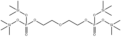 PEG3-bis(phosphonic acid trimethylsilyl ester) 结构式