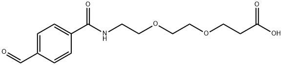 苯甲醛-二聚乙二醇-羧酸 结构式