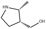 (2R,3R)-(2-Methyl-pyrrolidin-3-yl)-methanol 结构式