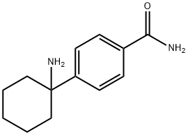 Benzamide, 4-(1-aminocyclohexyl)- 结构式