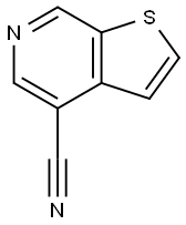 Thieno[2,3-c]pyridine-4-carbonitrile 结构式