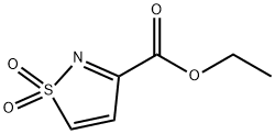 异噻唑-3-羧酸乙酯-1,1-二氧化物 结构式