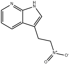 1H-Pyrrolo[2,3-b]pyridine, 3-(2-nitroethyl)- 结构式