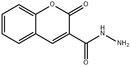2-氧酰肼-2H-1-苯并吡喃-3-羧酸 结构式