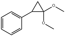 Benzene, (2,2-dimethoxycyclopropyl)- 结构式