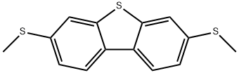 3,7-Bis(methylthio)dibenzo[b,d]thiophene 结构式