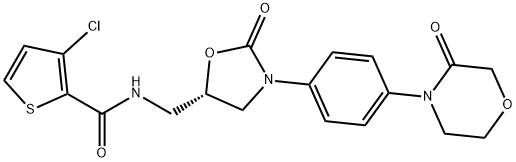 3-氯利伐沙班 结构式