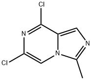 6,8-dichloro-3-methylimidazo[1,5-a]pyrazine 结构式