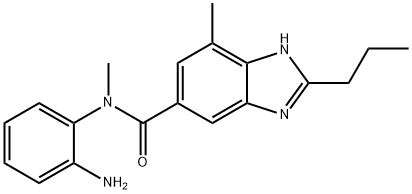 替米沙坦杂质20 结构式