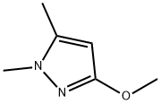 1H-Pyrazole, 3-methoxy-1,5-dimethyl- 结构式