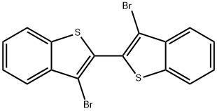 3,3'-二溴-2,2'-双苯并[B]噻吩 结构式