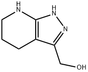 {1H,4H,5H,6H,7H-pyrazolo[3,4-b]pyridin-3-yl}meth anol 结构式