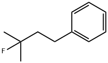 Benzene, (3-fluoro-3-methylbutyl)- 结构式