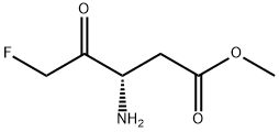 Pentanoic acid, 3-amino-5-fluoro-4-oxo-, methyl ester, (3S)- 结构式