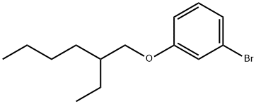 Benzene, 1-bromo-3-[(2-ethylhexyl)oxy]- 结构式