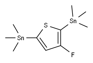 (单氟噻吩基)双三甲基锡 结构式