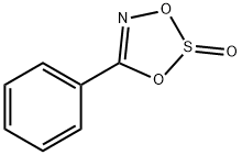 5-PHENYL-1,3,2,4-DIOXATHIAZOLE 2-OXIDE 结构式