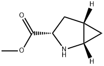 2-Azabicyclo[3.1.0]hexane-3-carboxylic acid, methyl ester, (1S,3S,5S)- 结构式