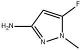 5-氟-1-甲基-1H-吡唑-3-胺 结构式