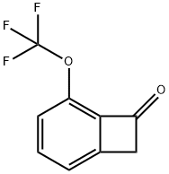 Bicyclo[4.2.0]octa-1,3,5-trien-7-one, 5-(trifluoromethoxy)- 结构式