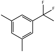 1-(1,1-二氟乙基)-3,5-二甲基苯 结构式
