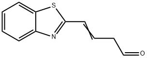 3-Butenal,4-(2-benzothiazolyl)-(8CI) 结构式