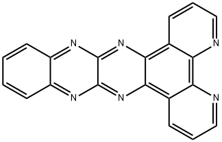 quinoxalino[2',3':5,6]pyrazino[2,3-f][1,10]phenanthroline 结构式