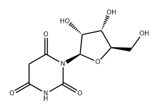 6-氧代-5,6-二氢尿苷 结构式