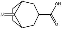 8-氧双环[3.2.1]辛烷-3-羧酸 结构式
