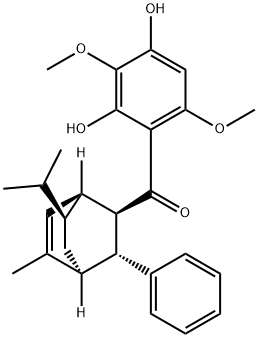 GLABRALIDE A 结构式