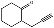 Cyclohexanone, 2-(2-propyn-1-yl)- 结构式