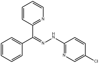 (Z)-5-CHLORO-2-(2-(PHENYL(PYRIDIN-2-YL)METHYLENE)HYDRAZINYL)PYRIDINE 结构式