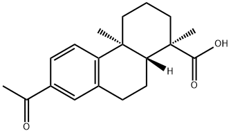 16-去甲-15-氧代脱氢松香酸 结构式