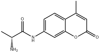 Propanamide, 2-amino-N-(4-methyl-2-oxo-2H-1-benzopyran-7-yl)-, (2R)- 结构式