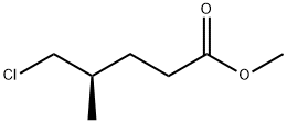甲基5-氯-4-戊酸甲酯 结构式
