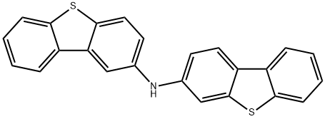 N-(二苯并[B,D]噻吩-3-基)二苯并[B,D]噻吩-2-胺 结构式