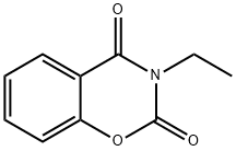 3-乙基-2H-苯并[E][1,3]恶嗪-2,4(3H)-二酮 结构式