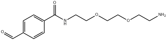 Ald-Ph-PEG2-amine 结构式