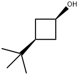 CIS-3-(叔丁基)环丁醇 结构式