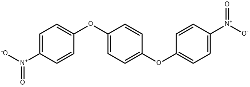 Benzene, 1,4-bis(4-nitrophenoxy)- 结构式