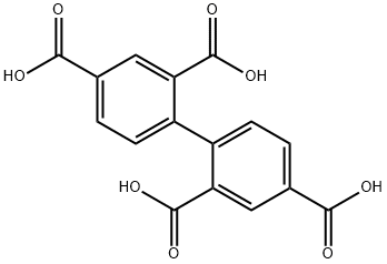 1,1'-联苯]-2,2',4,4'-四羧酸 结构式