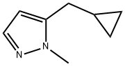 5-(cyclopropylmethyl)-1-methyl-1H-pyrazole(WXC08872) 结构式
