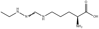 N(G)-monoethylarginine 结构式