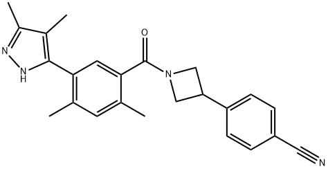 FASN inhibitor 1 结构式